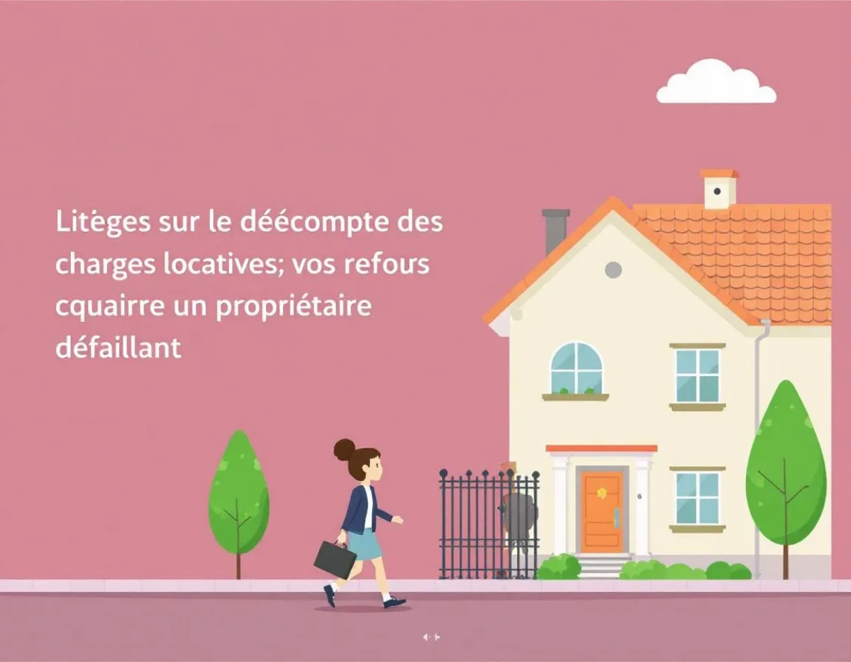 Litiges sur le décompte des charges locatives : vos recours contre un propriétaire défaillant
